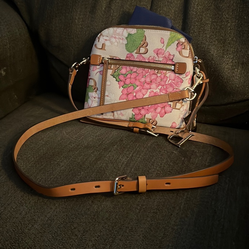 Dooney and Bourke Hydrangea Domed Crossbody